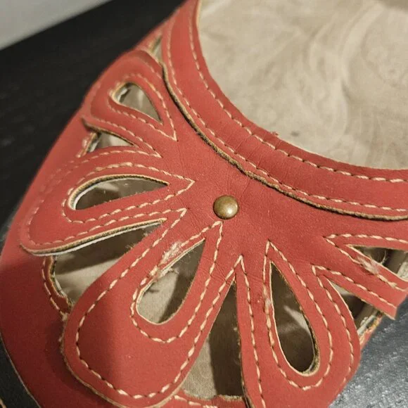 Mary Jane, Vegan Upper, Red JBU by Jambu Wildflower Encore size 7M - Picture 11 of 15